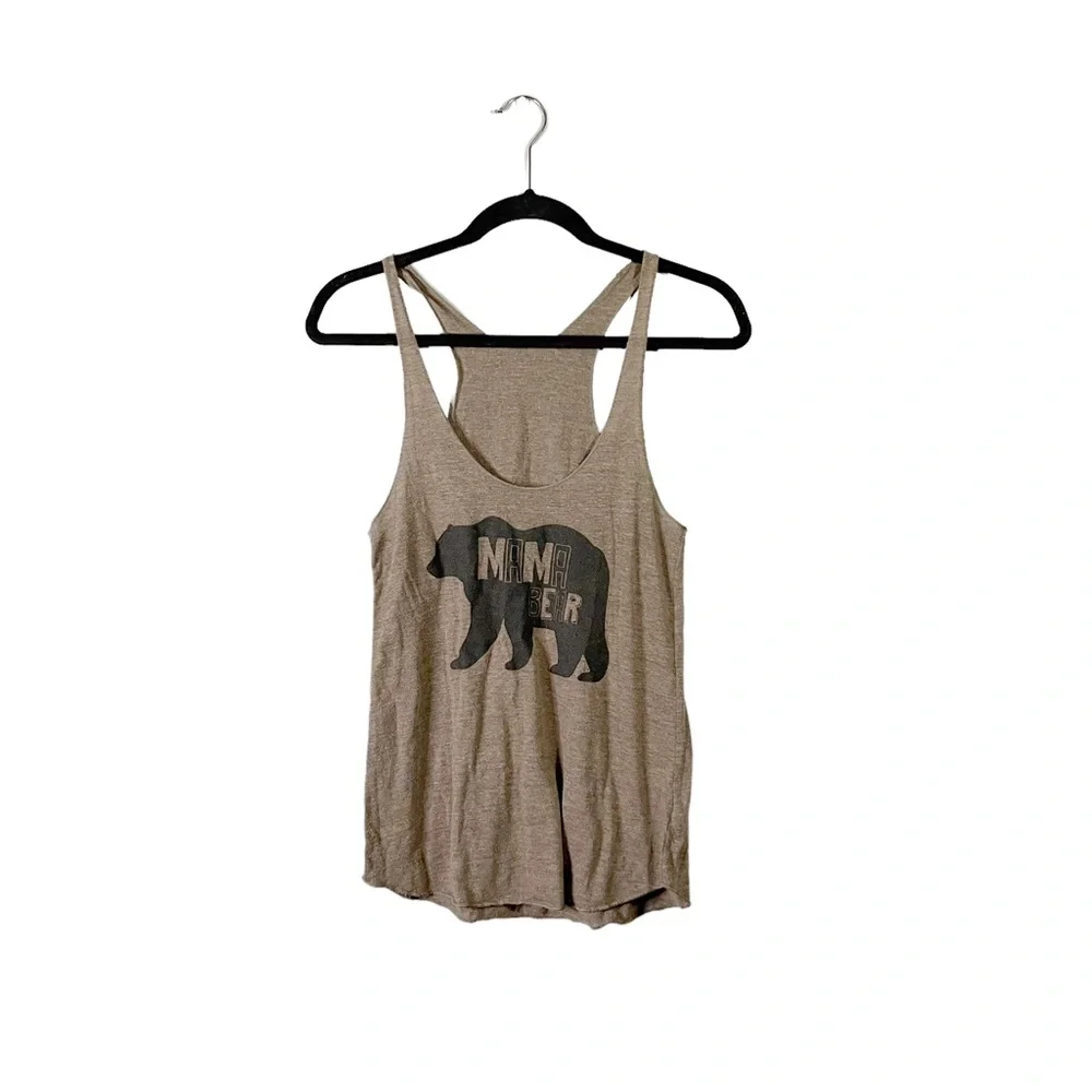 American Apparel Mama Bear Casual Tank Top sleeveless Top Size Small - Picture 1 of 5